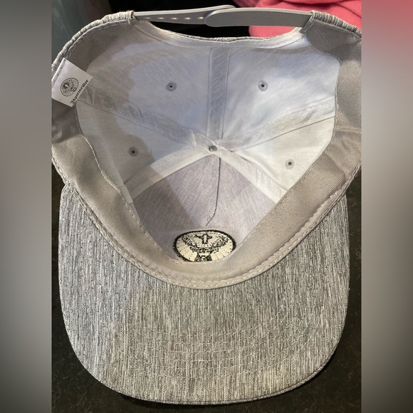 EUC JAGERMEISTER Logo Snapback Hat Heather Gray Twill Black Logo Trucker Hat - Picture 5 of 5
